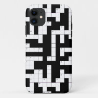 Crossword puzzle phone case - fill in the blanks