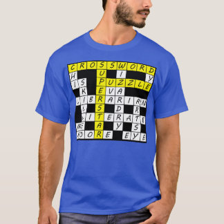 Crossword Puzzle Superyellow highlight T-Shirt
