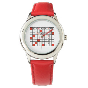 crossword puzzler lover girls eWatch Watch