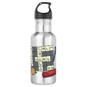 Crossword Puzzles 532 Ml Water Bottle