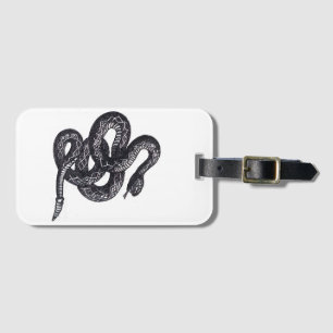 Crotalus Cascavella Snake (Venemous Pit Viper) Luggage Tag