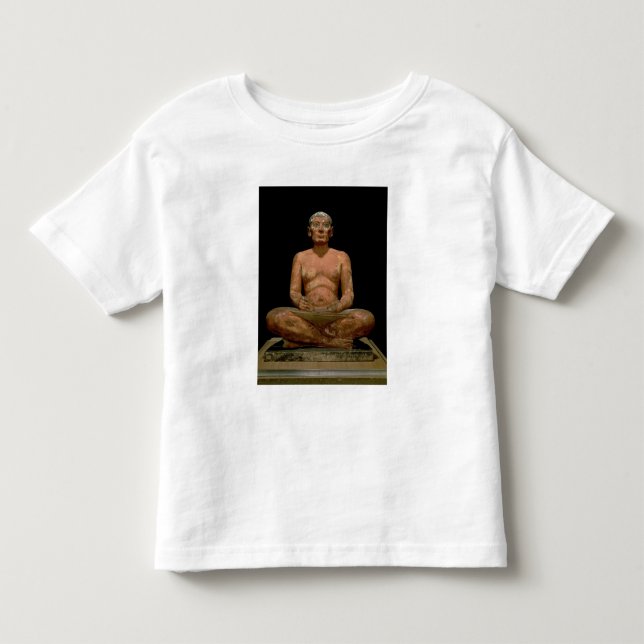 Crouching Scribe Statue Toddler T-Shirt (Front)