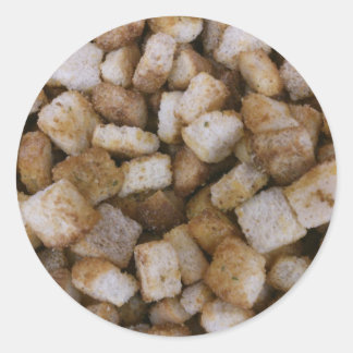 Croutons Classic Round Sticker
