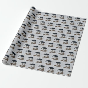 Crow and Harmonica Wrapping Paper