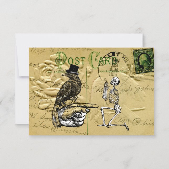 Crow and skeleton (Front)