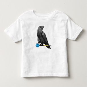 Crow at Darts with Dart Toddler T-Shirt
