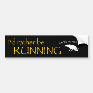 Crow Athletics Bumper Sticker