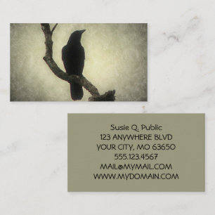Crow Business Card