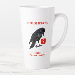 Crow Business Intelligence Analyst Latte Mug