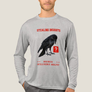 Crow Business Intelligence Analyst Tri-Blend Shirt