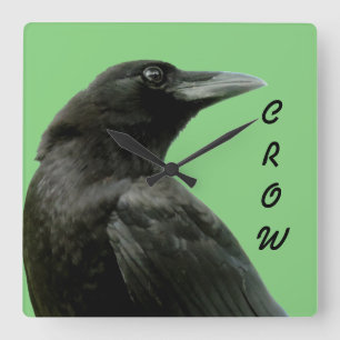 Crow Clock