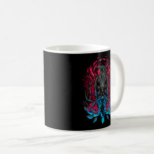 Crow coffee mug