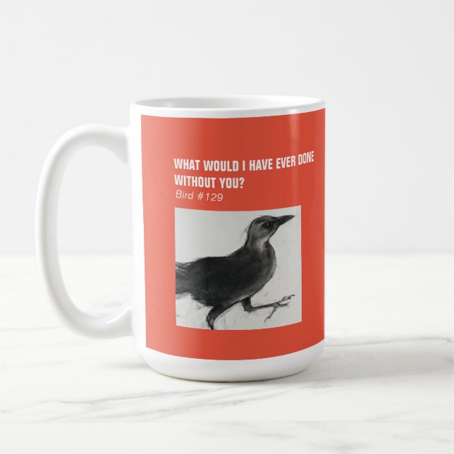 CROW Coffee Mug 15 oz. (Left)