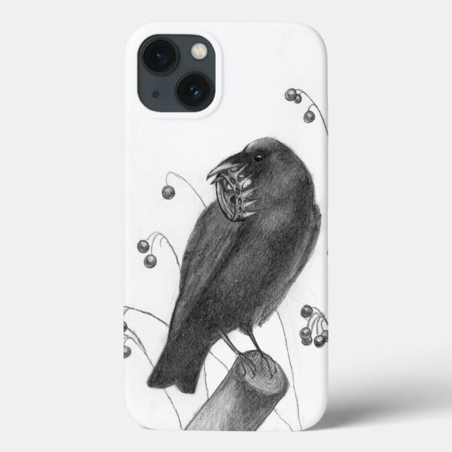 Crow & Crown Case-Mate iPhone Case (Back)
