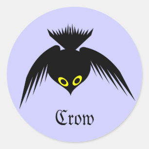 Crow Customisable Sticker
