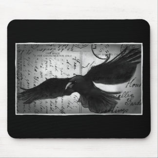 Crow deluxe mouse pad