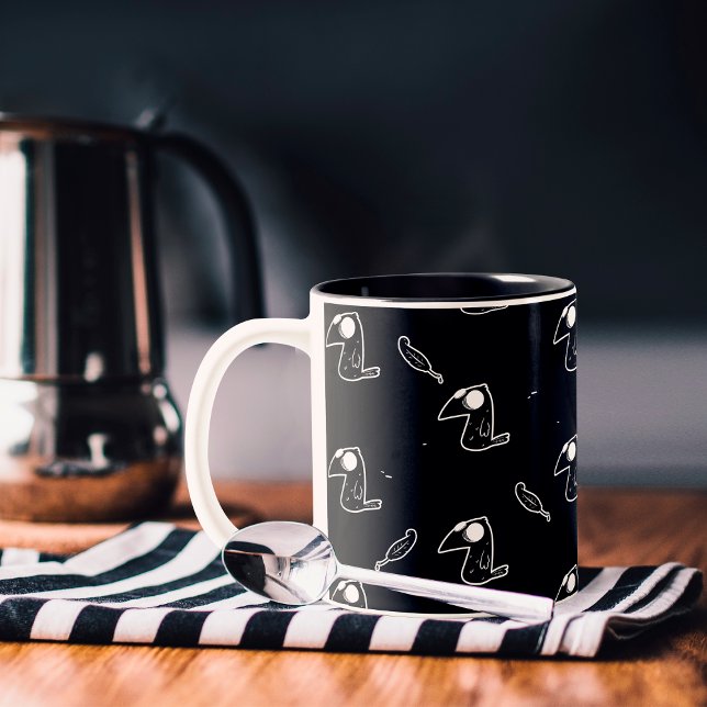 Crow Edgar Allan Poe Mug (Creator Uploaded)