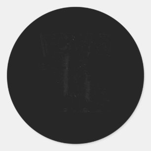 Crow, F-Caw-F Funny Bird Basic Clean Classic Round Sticker