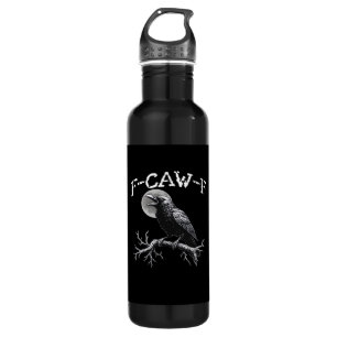 Crow F-Caw-F Funny Bird Cool Unique 710 Ml Water Bottle