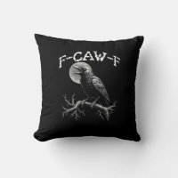 Crow F-Caw-F Funny Bird Crow Humor Creative Casual