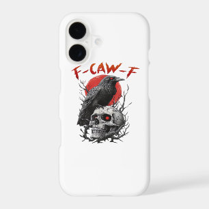 Crow, F-Caw-F Funny Bird F-Caw-F Moon Gothic Adult