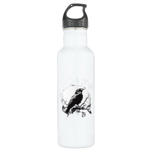 Crow, F-Caw-F Funny Bird Funny Trendy 710 Ml Water Bottle