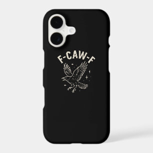 Crow F-Caw-F Funny Bird Moon Gothic Adult Humour C