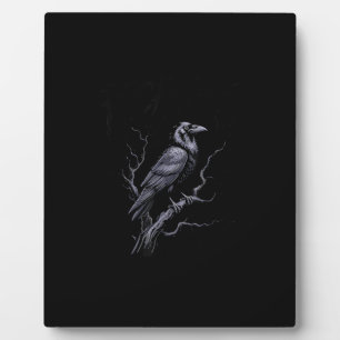 Crow F-Caw-F Funny Bird Saying Humor Meme Plaque