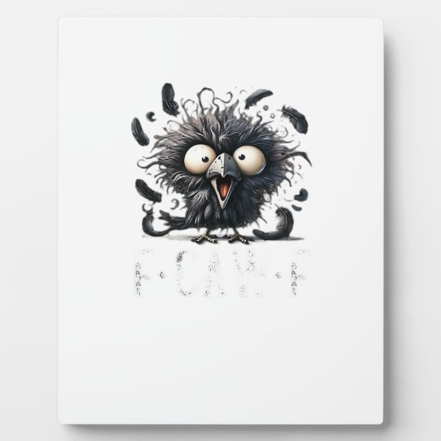 Crow F-Caw-F Plaque (Front)