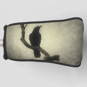 Crow  golf head cover