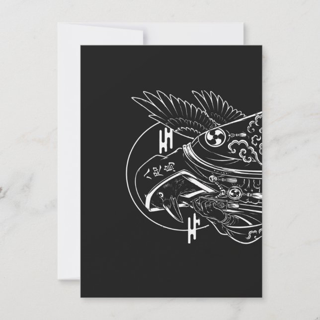 Crow Guardian Card (Front)