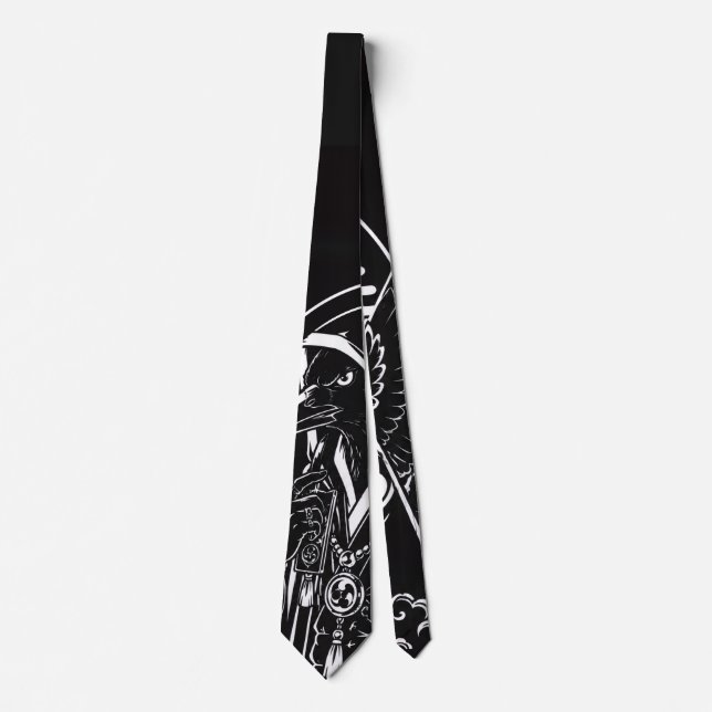 Crow Guardian Tie (Front)