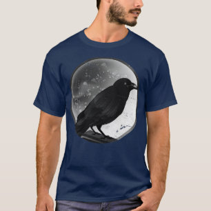 Crow Halloween Gothic Raven T-Shirt