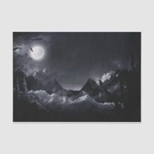 Crow Halloween Tissue Paper Sheets