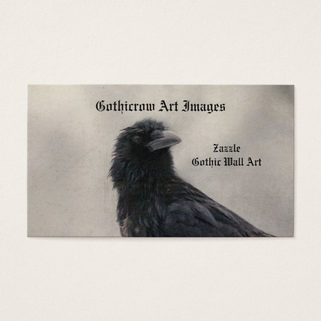 Crow Has Messy Hair (Front)