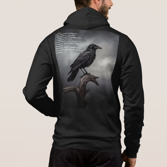 Crow Hoodie (Back)