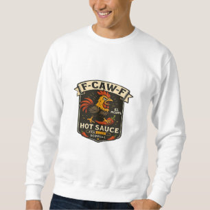 Crow Humor Funny Gothic F-Caw-F Sweatshirt