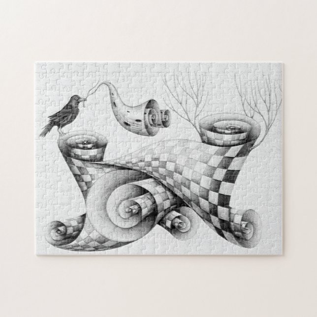 Crow Jigsaw Puzzle (Horizontal)