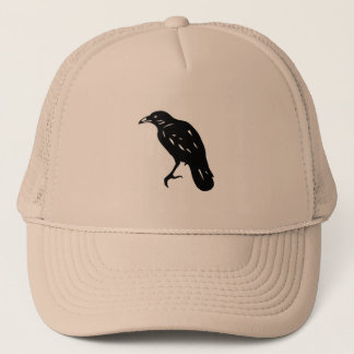 CROW Karasu Kirie cutout picture Trucker Hat