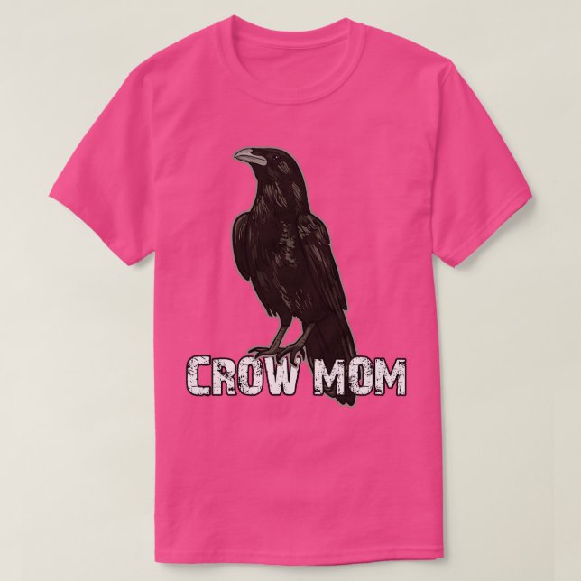 Crow Mum 1 T-Shirt (Design Front)