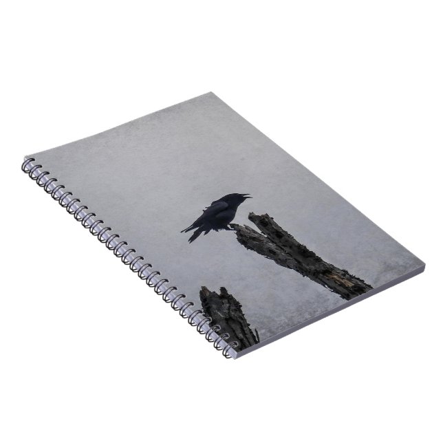 Crow  notebook (Right Side)