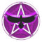 Crow Pentacle - Purple