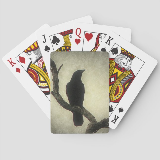 Crow Playing Cards (Back)