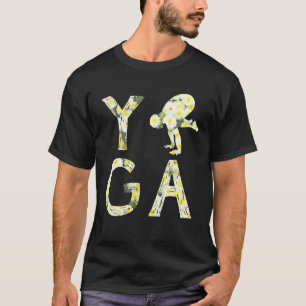 Crow Pose Yoga For Women For Men Cute Yoga T-Shirt