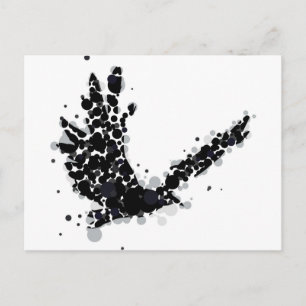 crow postcard