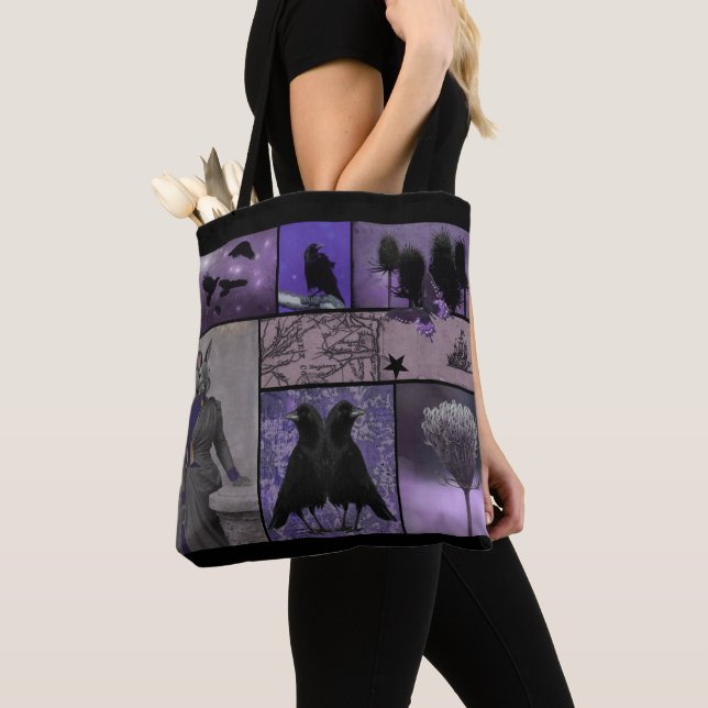 Crow, Rabbit And Others Tote Bag (Close Up)
