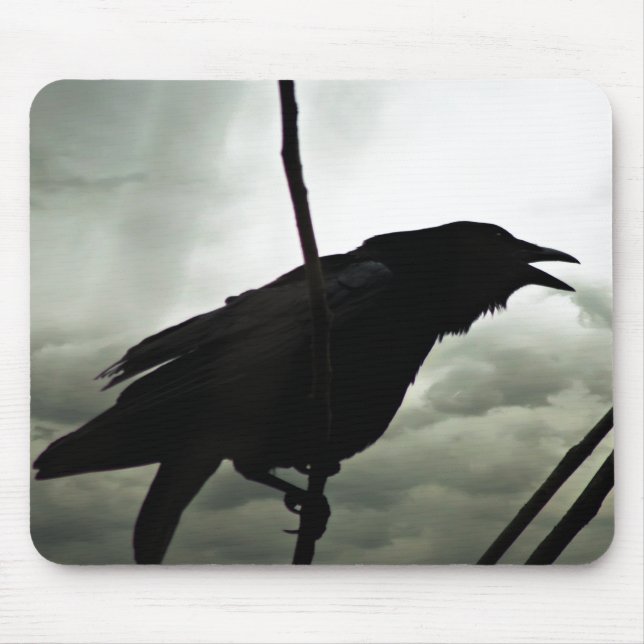 Crow/Raven Photo Mouse Pad (Front)