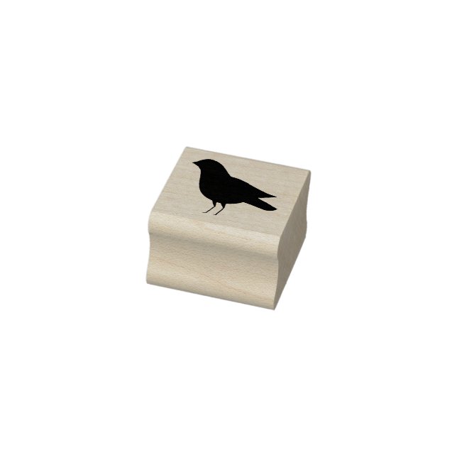 Crow Rubber Stamp (Stamp)