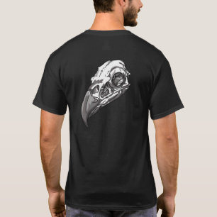 Crow Skull Crow Raven Womens Mens Festival T-Shirt