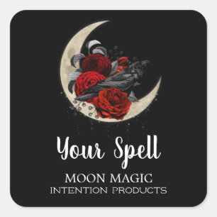 Crow Spell Labels